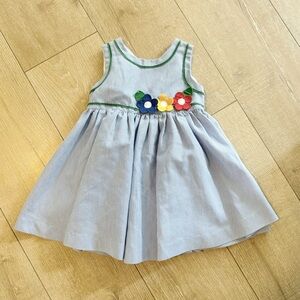 Florence Eiseman Striped Dress 12m?